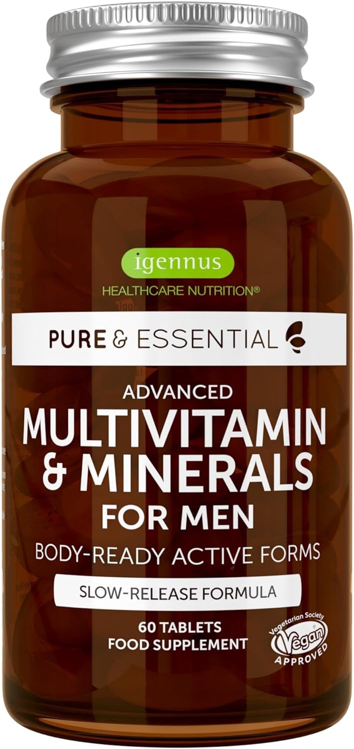 Multivitamin & Minerals For Men, Enhanced With Lycopene, Methylated B-80 Grams