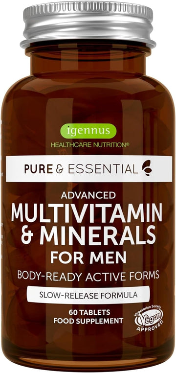 Multivitamin & Minerals For Men, Enhanced With Lycopene, Methylated B-80 Grams