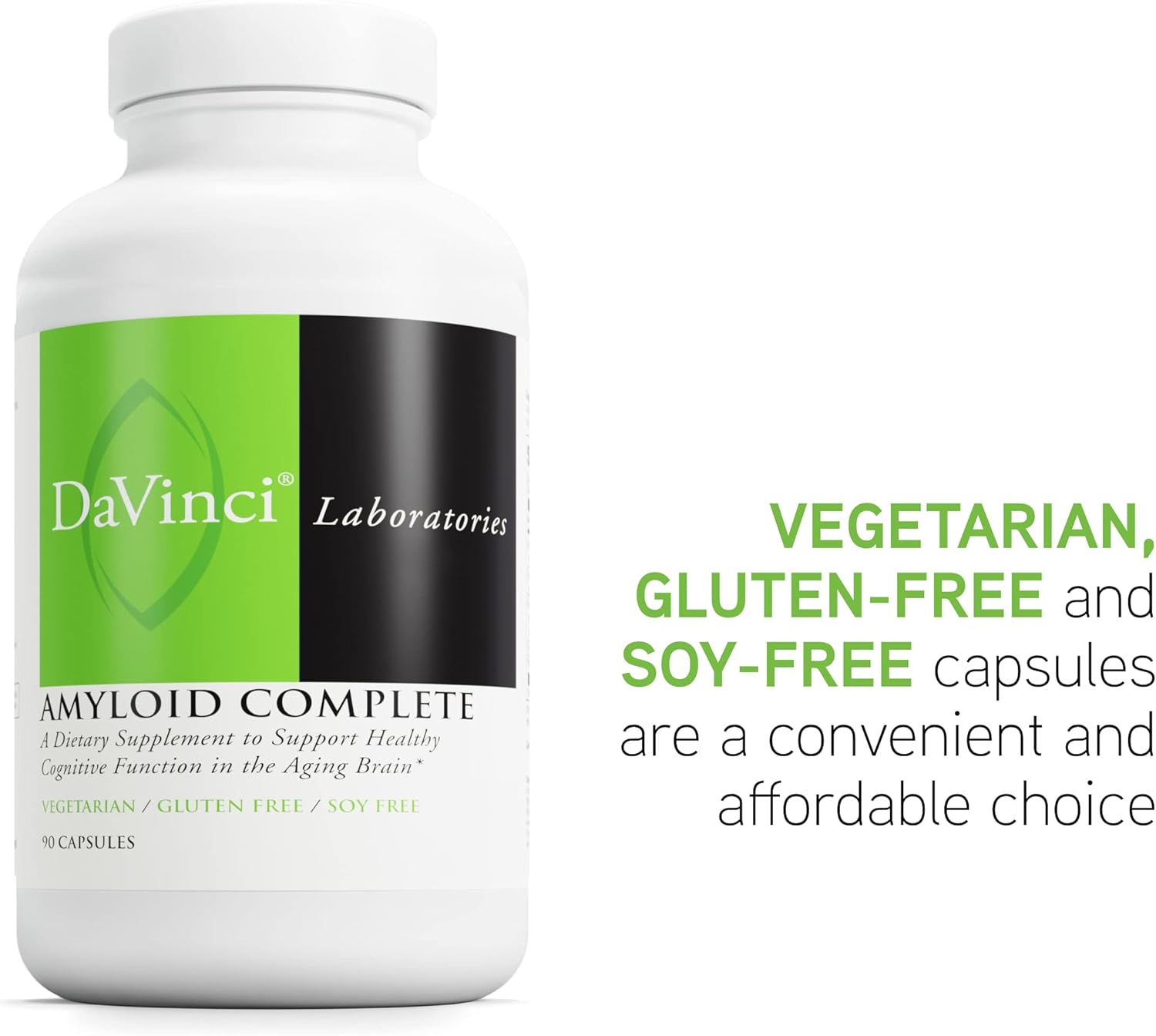 DAVINCI Labs Amyloid Complete - Dietary Supplement to Support Cognitiv