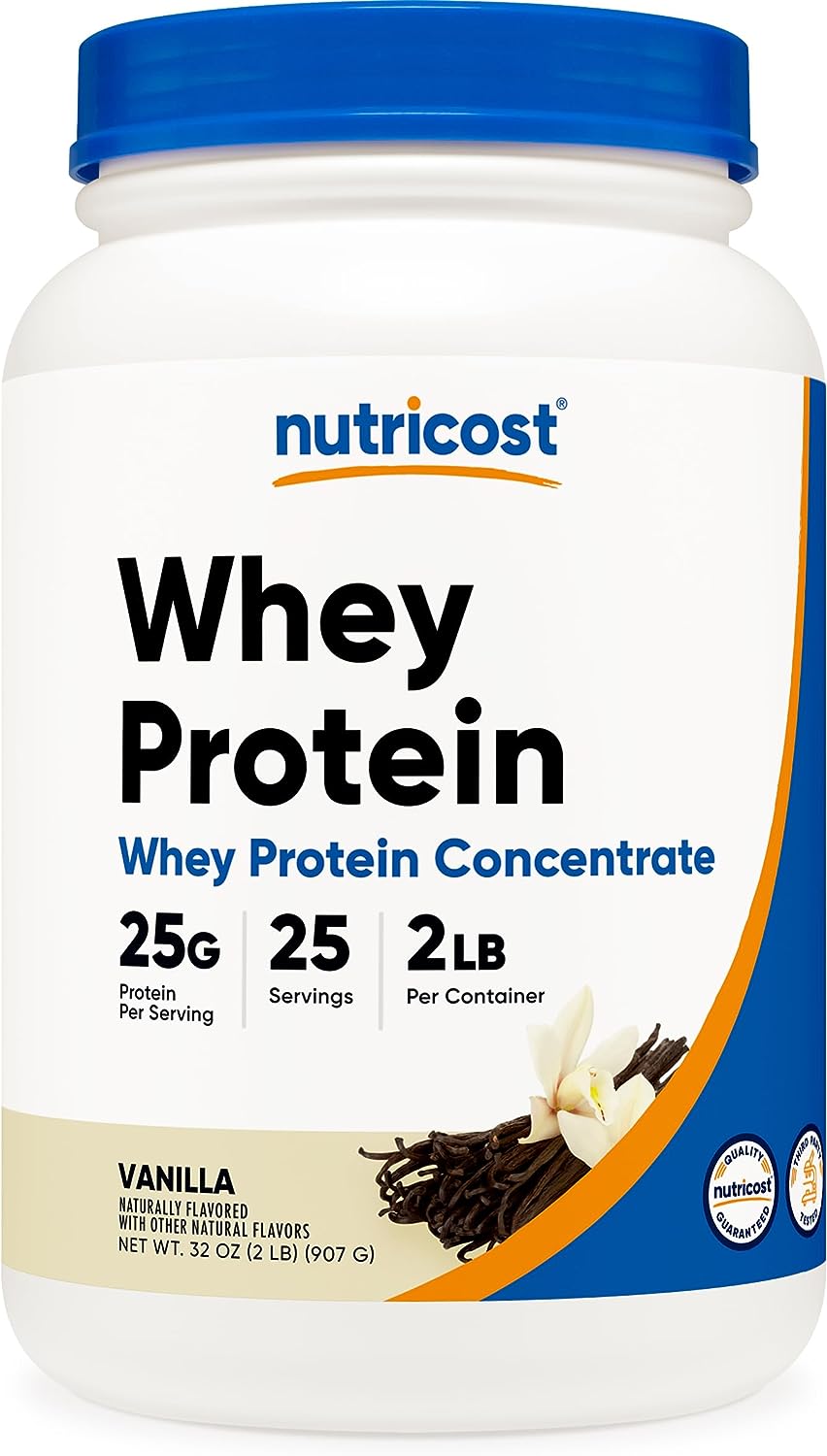 Nutricost Whey Protein Concentrate (Vanilla) 2S