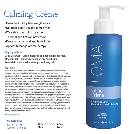 Loma Hair Care Calming Crème, 33.8