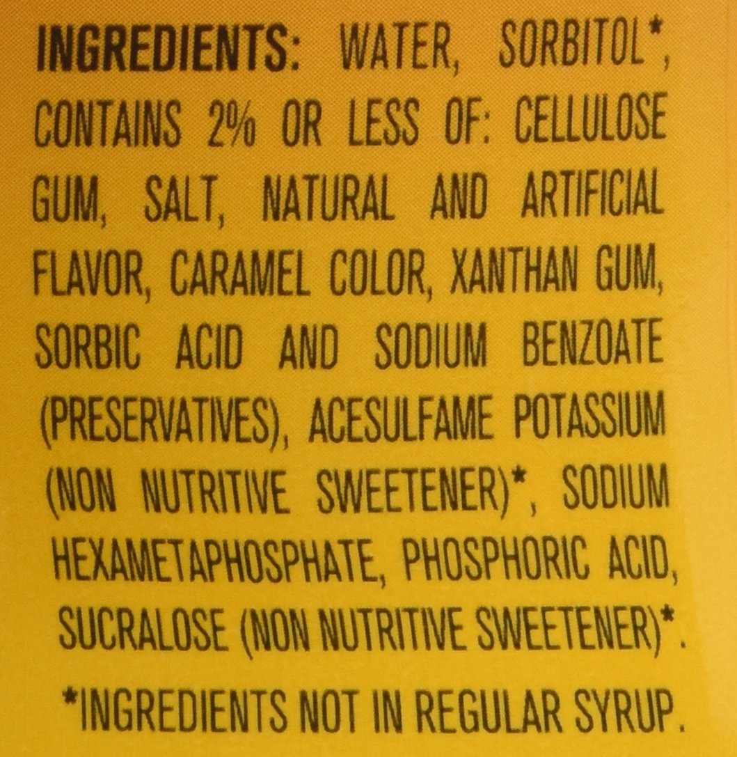 Smuckers Sugar Free Breakfast Syrup, 14.5 Fl Oz (Pack of 2) 