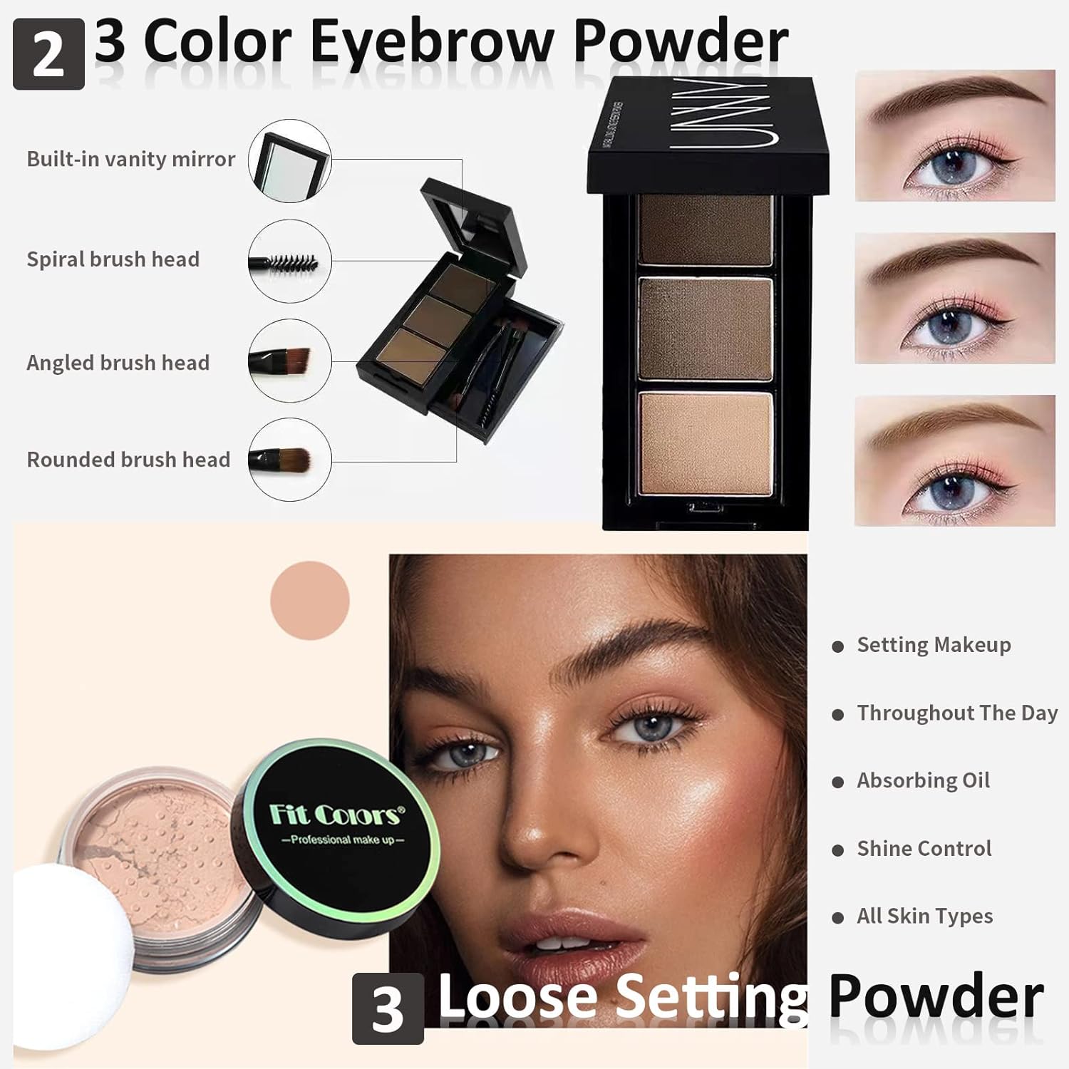Lookmee All In One Makeup Essential Starter Kit for Beginner