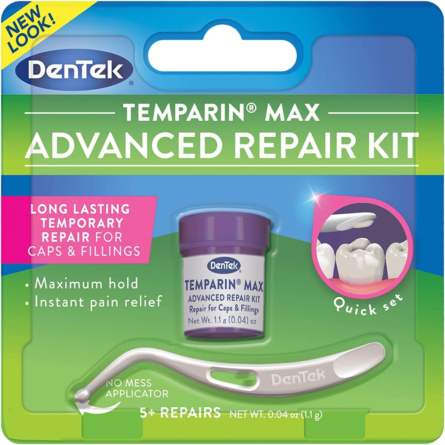 DenTek Temparin One Step Max Hold Cap Filling Treatment