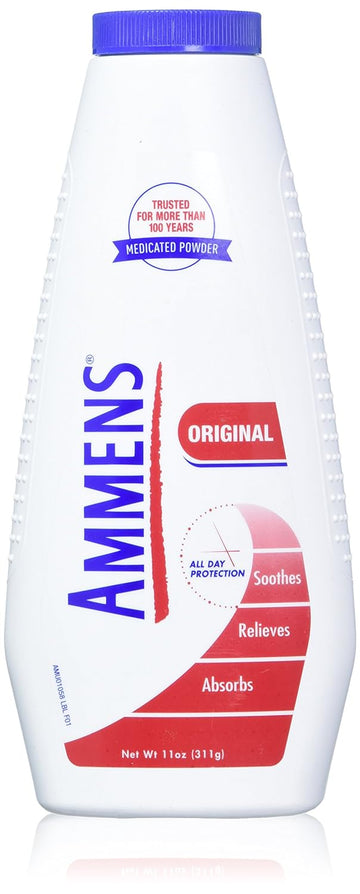 Ammens Original Medicated Powder, No Talc Formula, 11 Ounces