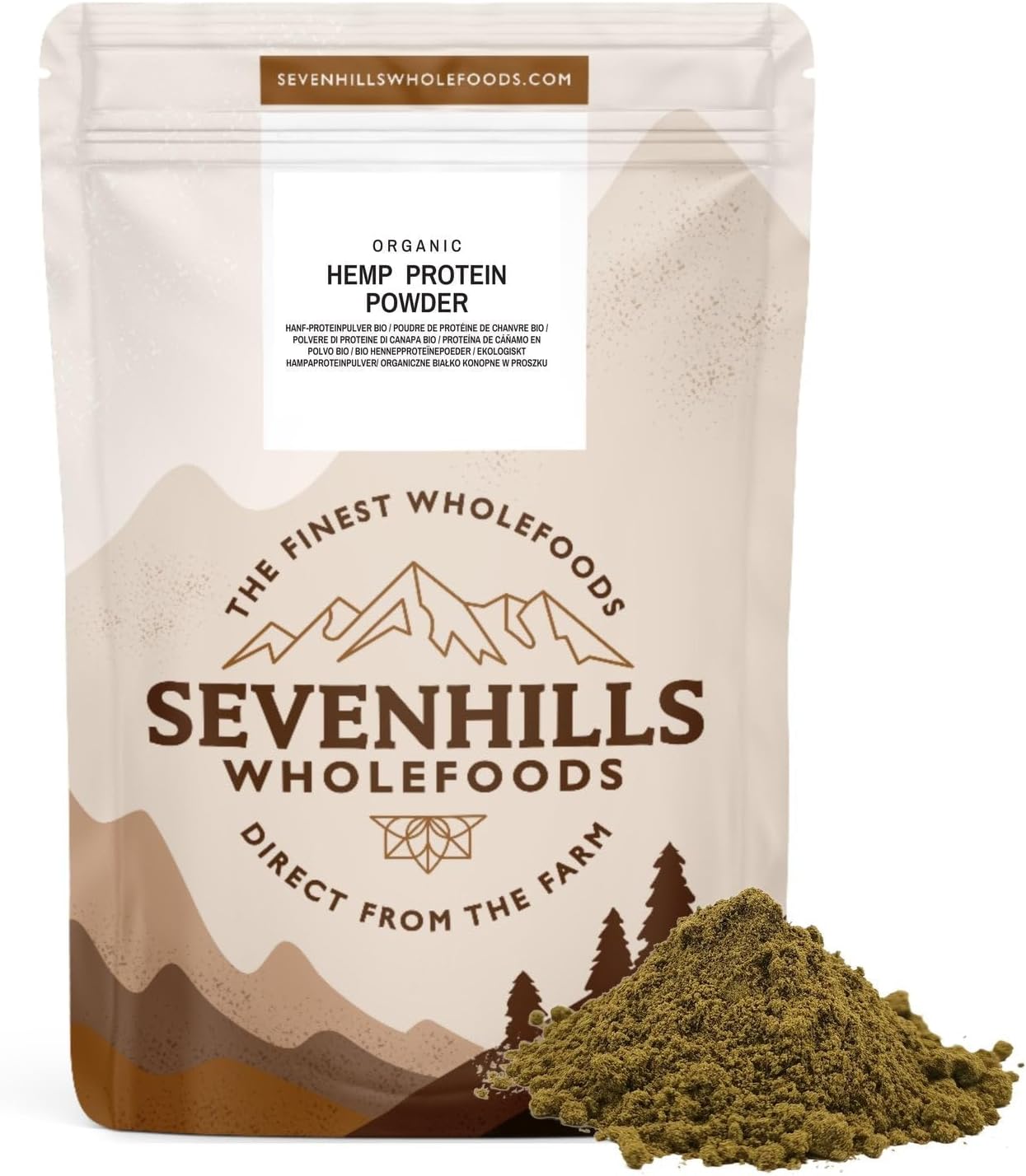 Sevenhills Wholefoods Organic Raw Hemp Protein Powder 500g

SIZE: 500 500 Grams