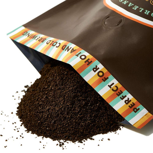 GRADY’S Cold Brew Coffee | Coarse Ground Coffee - Medium Dark Roast | New Orleans Style Coffee Perfect for Hot or Cold Brew Coffee |Course Grounds