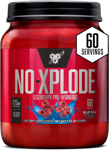BSN N.O.-XPLODE Pre Workout Powder, Energy Supplement for Men and Wome