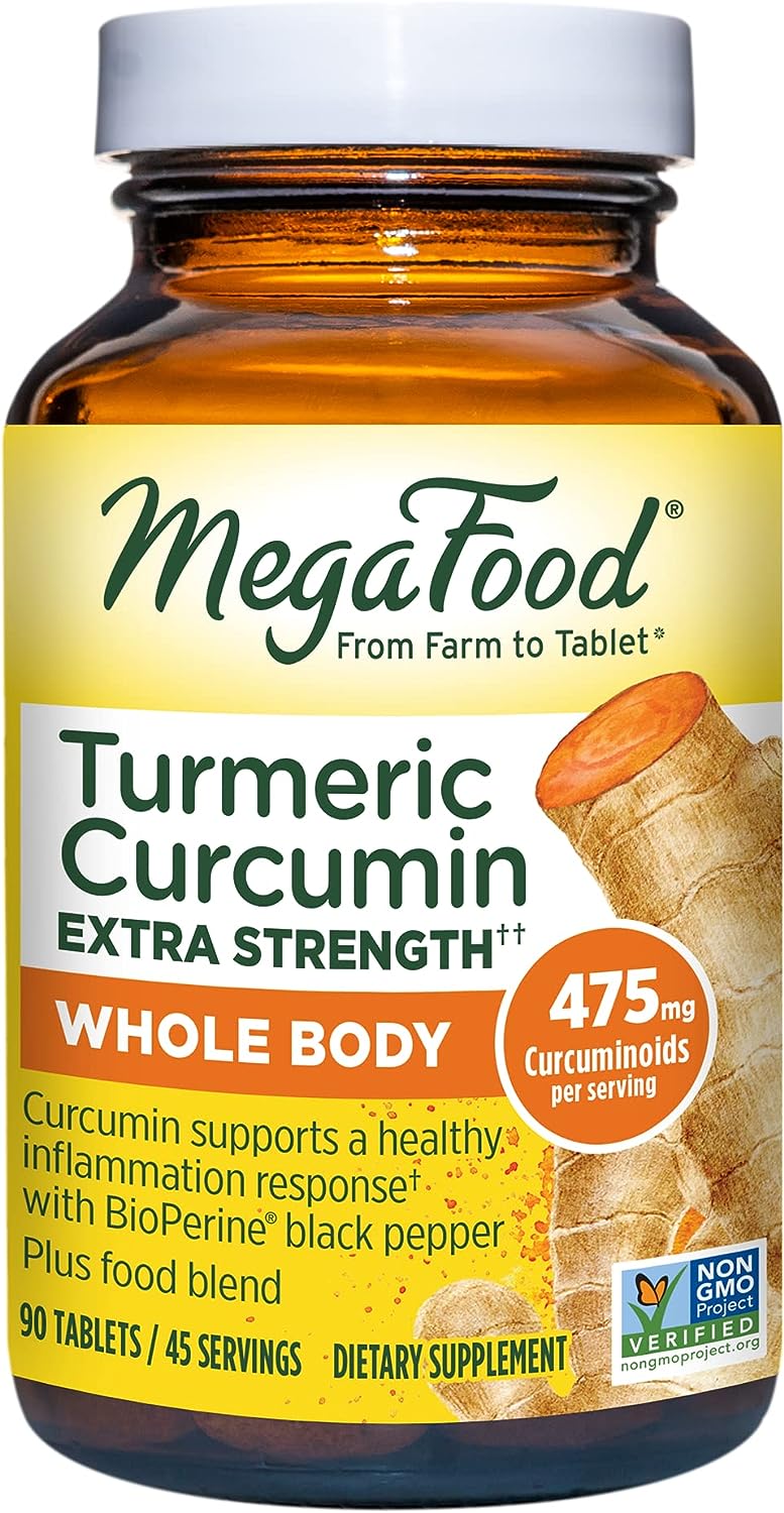 MegaFood Turmeric Curcumin Extra Strength - Whole Body - Tur