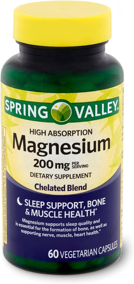 Spring Health Spring Valley High Absorption Magnesium 200 mg Sleep Sup