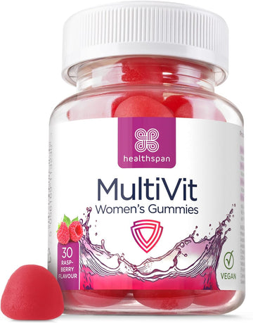 Healthspan Women'S Multivitamin Gummies (30 Gummies) | Raspberry Flavo139 Grams