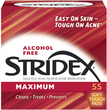 Stridex Strength Medicated Pads, Maximum