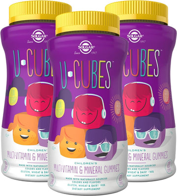Solgar U-Cubes Children'S Multi-Vitamin & Mineral - 120 Gummies, Pack