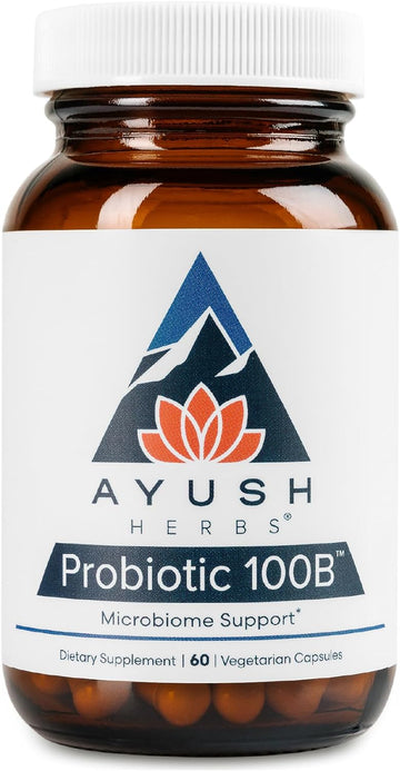 Ayush Herbs Probiotic 100B, Ayurvedic Herbal Daily Probiotic