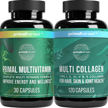 Primal Harvest Multivitamin & Collagen Supplements For Women