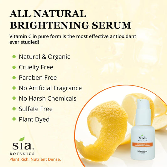 Sia Botanics Brightening Vitamin C Face Serum 1