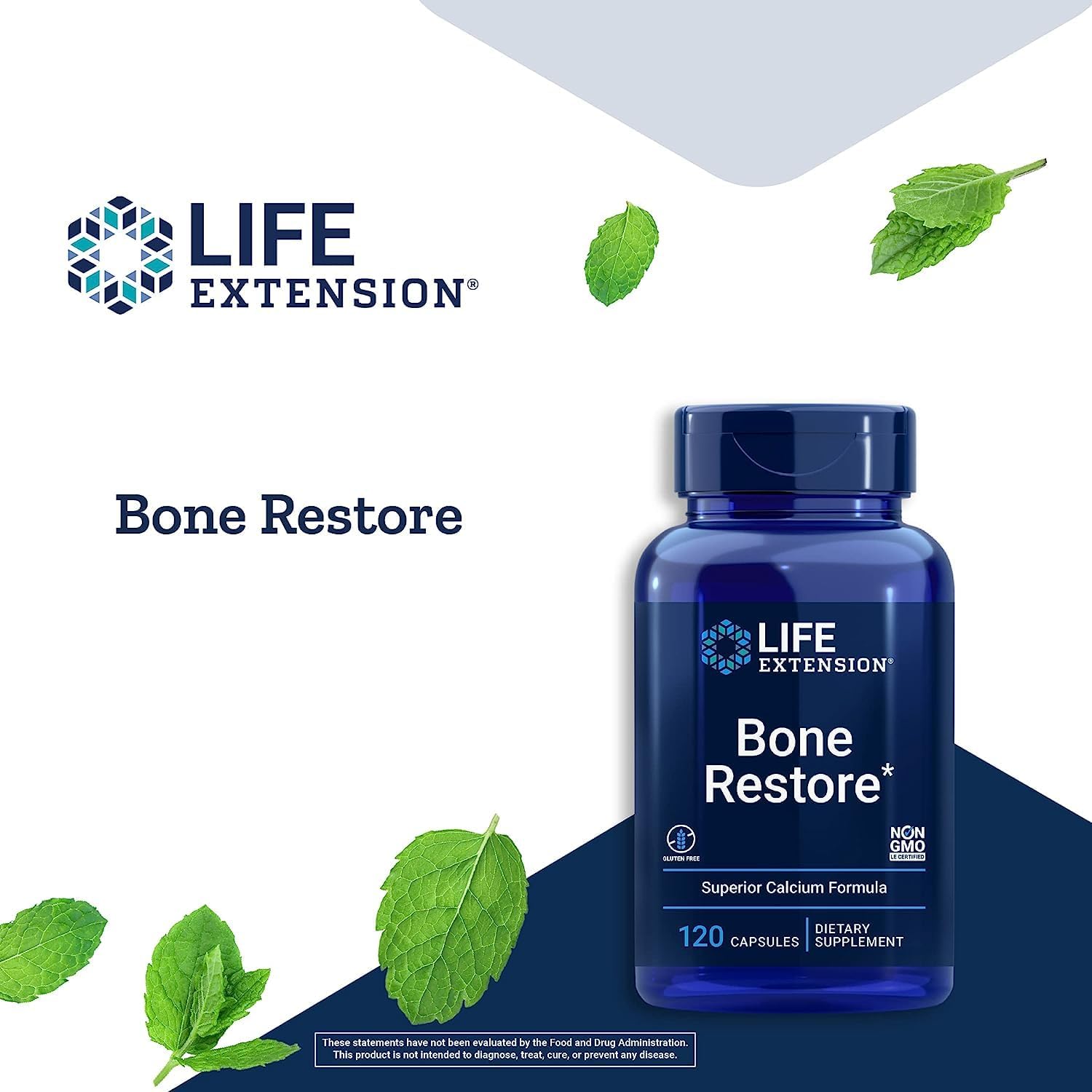  Life Extension Bone Restore – Helps Maintain Healthy Bone D