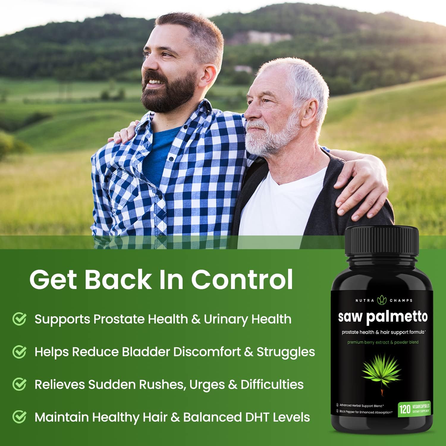 Saw Palmetto Supplement for Prostate Health [Extra Strength] 600mg Com