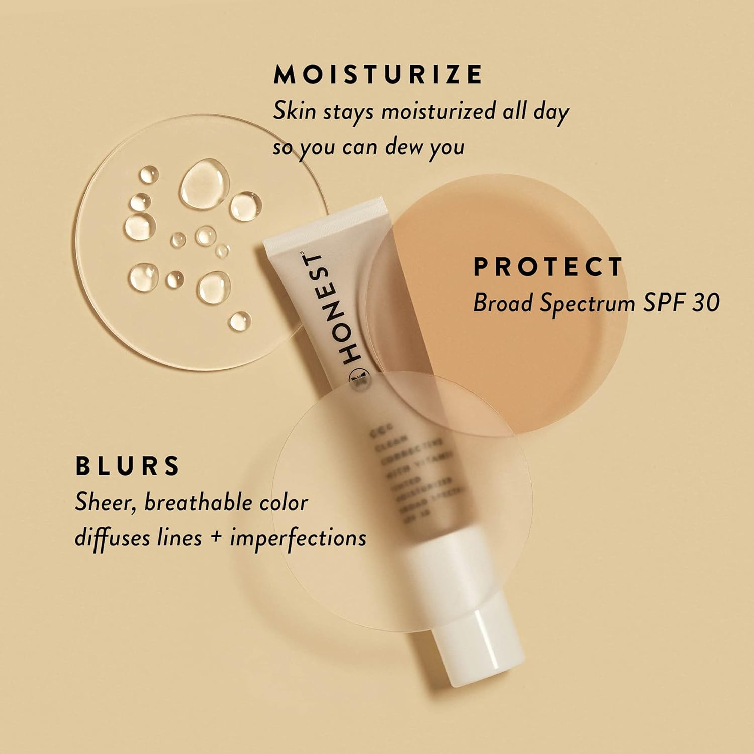 Honest Beauty CCC Clean Corrective with Vitamin C Tinted Moi