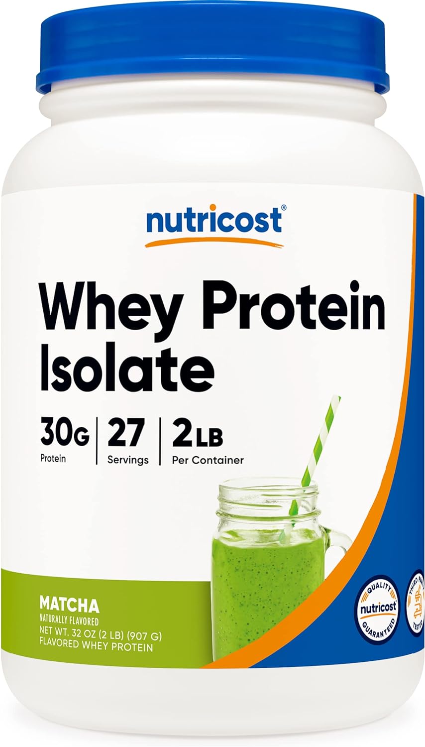 Nutricost Whey Protein Isolate Powder (Matcha 2S)