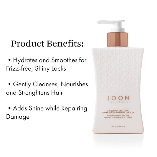 Joon Saffron Rose Shampoo + Pomegranate & Pistachio Oil, 10 .