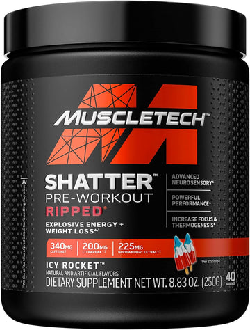 Pre Workout Powder | MuscleTech Shatter Pre-Workout | PreWorkout Powde