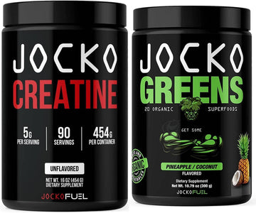 Jocko Fuel Greens & Creatine Bundle - Greens & Superfood Pow