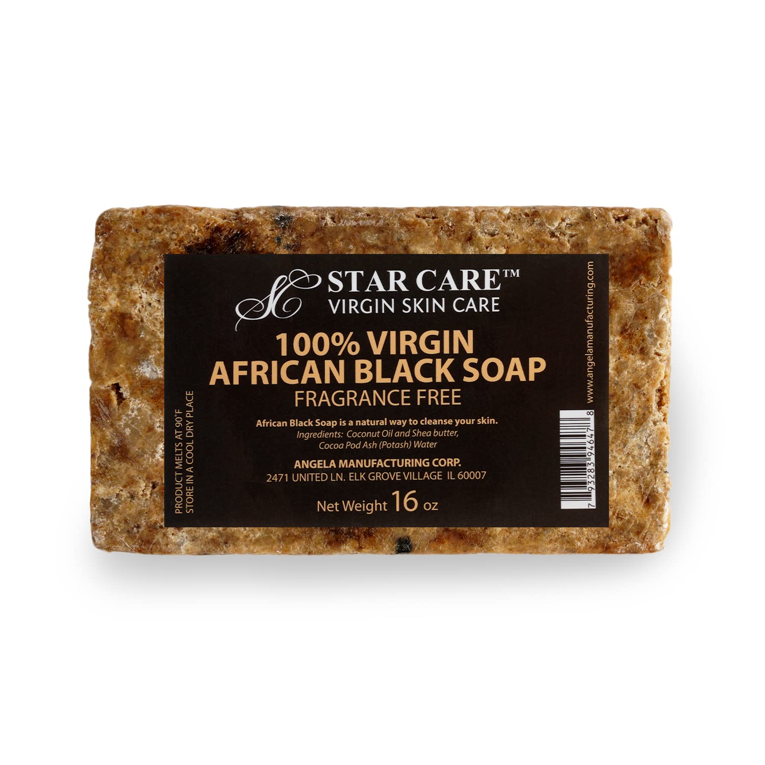STAR CARE 100% Virgin African Black Soap (16)