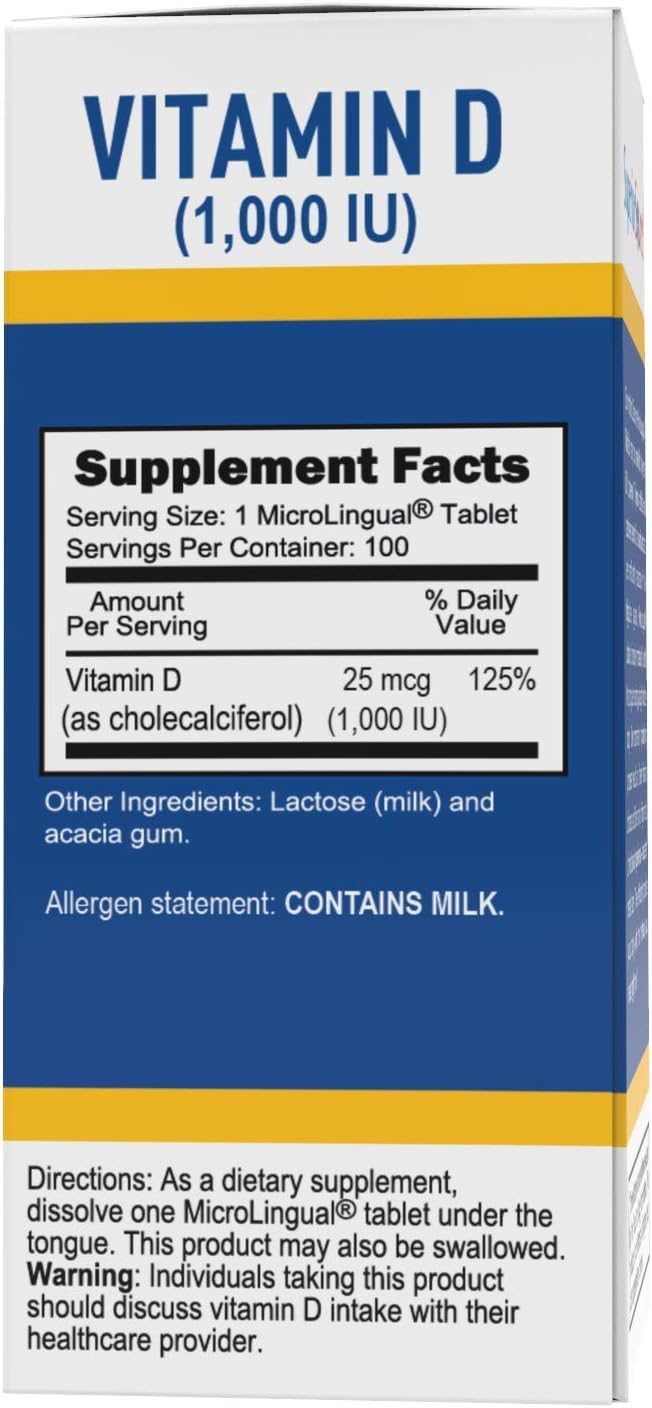  Superior Source Vitamin D3 1000 IU, Quick Dissolve MicroLin