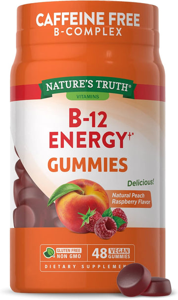 B-Energized Energy Gummies | 48 Count | With B-Vitamins, L-Carnitine &