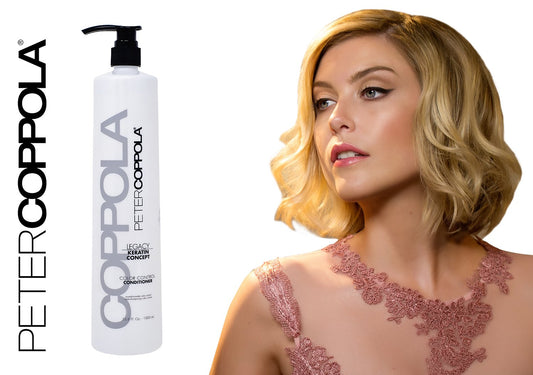 Peter Coppola Color Control Conditioner - A Lightweight, Color Safe, Keratin Safe, Damage Repair, Smoothing Conditioner (33.8 ) For Daily Use