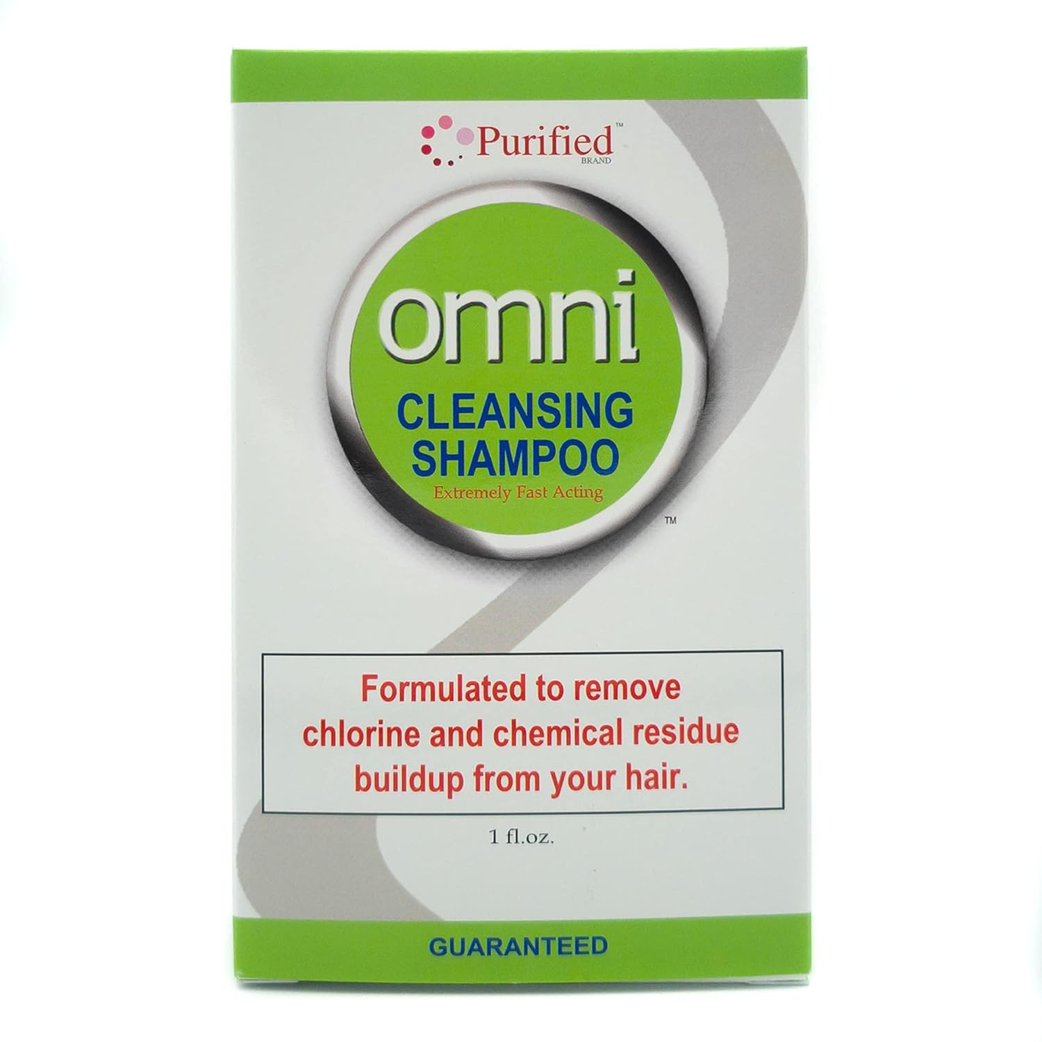 Omni Detoxifying Hair Cleansing Shampoo - 1  - Fast Acting Anti Residue Shampoo to Remove Toxins, Build Up & Chemicals - Scalp Clarifying Formula for Dry Hair - Anti Chlorine Post Swim Shampoo