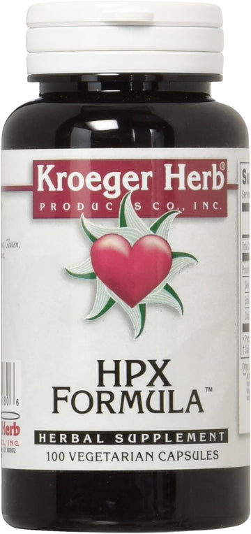 Kroeger Herb HPX Formula Vegetarian Capsules, 100 Count