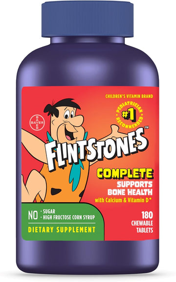 Flintstones Vitamins Chewable Kids Vitamins, Complete Multivitamin For