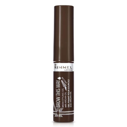 Rimmel Brow This Way with Argan Oil, Dark Brown 5 ml