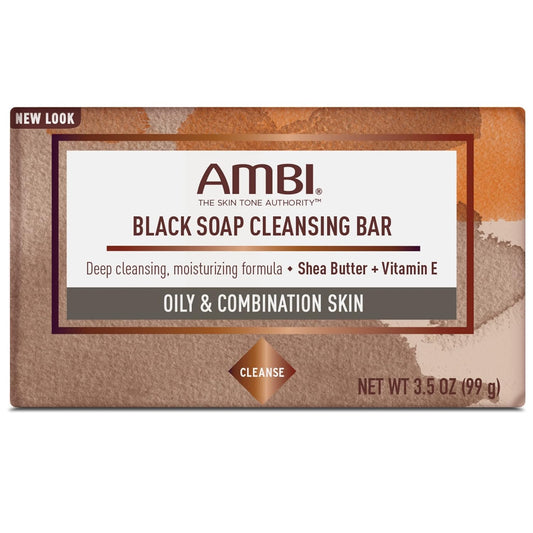 Esupli.com  Ambi Skincare Black Soap with Shea Butter, 3.5- 
