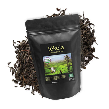 tekola Tea Co. - Premium Blend, Processed and Packed in Ceylon, Black Tea Loose Leaf Robust and Flavorful (Organic Black Tea .)
