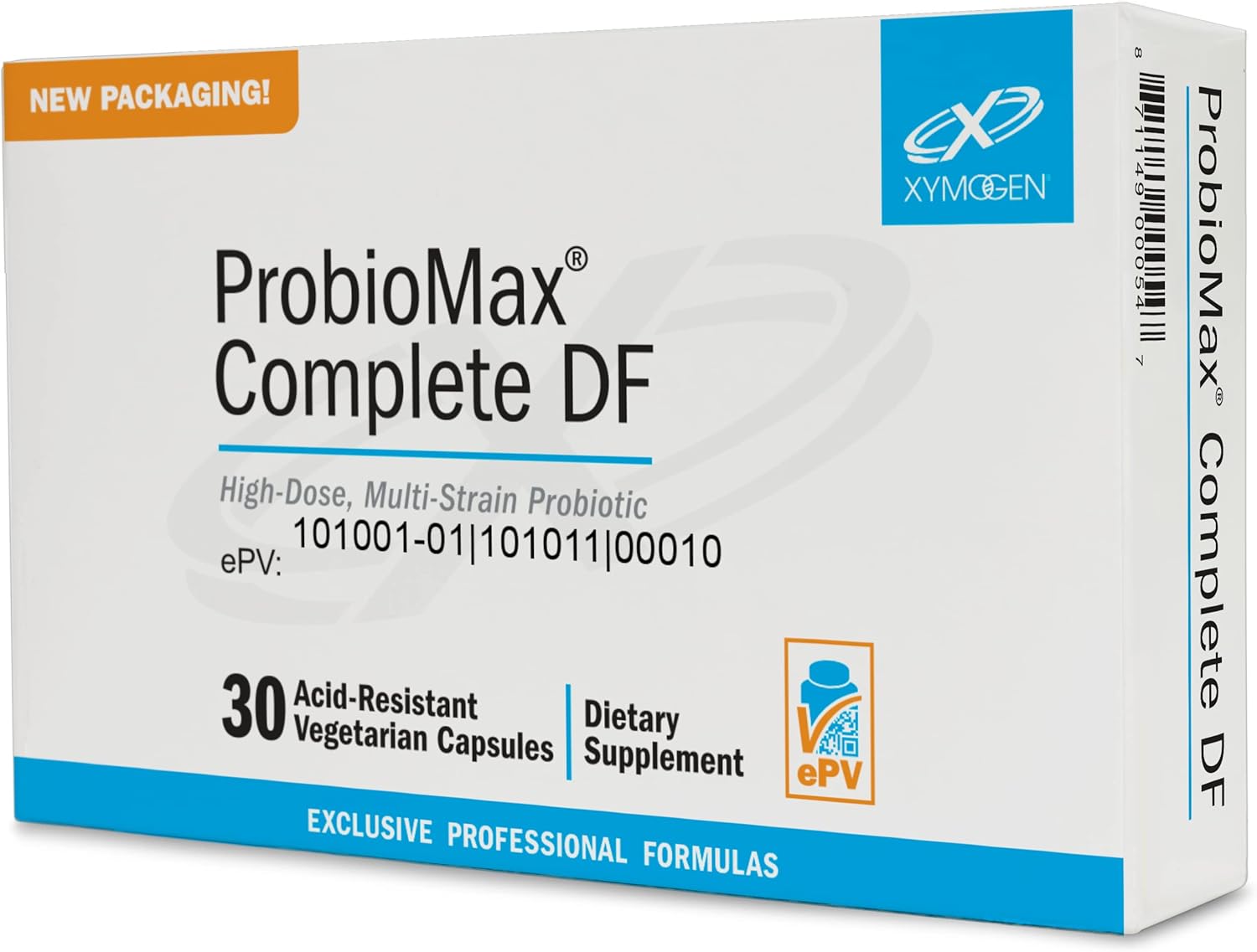 XYMOGEN ProbioMax Complete DF - 45 Billion CFU Probiotic Supplement - 1.76 Ounces