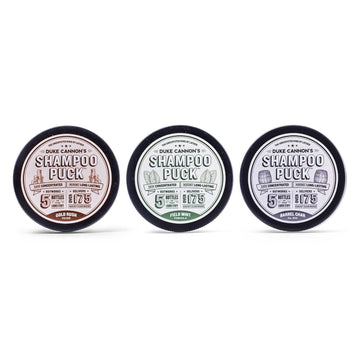 Duke Cannon Supply Co. Shampoo Puck for Men (Variety (1 of each))