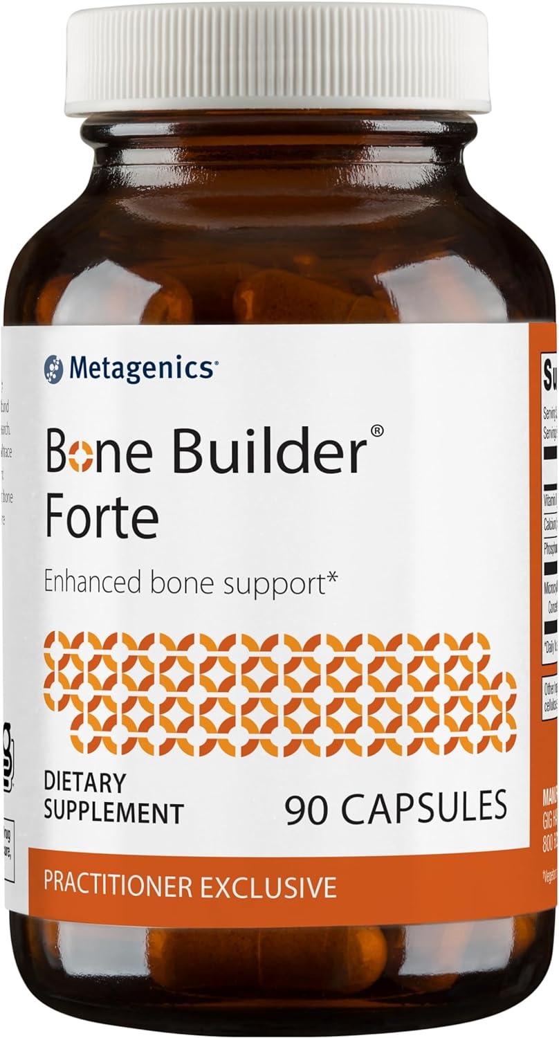 Metagenics Bone Builder Forte Capsules with Calcium, Phosphorus and Vi