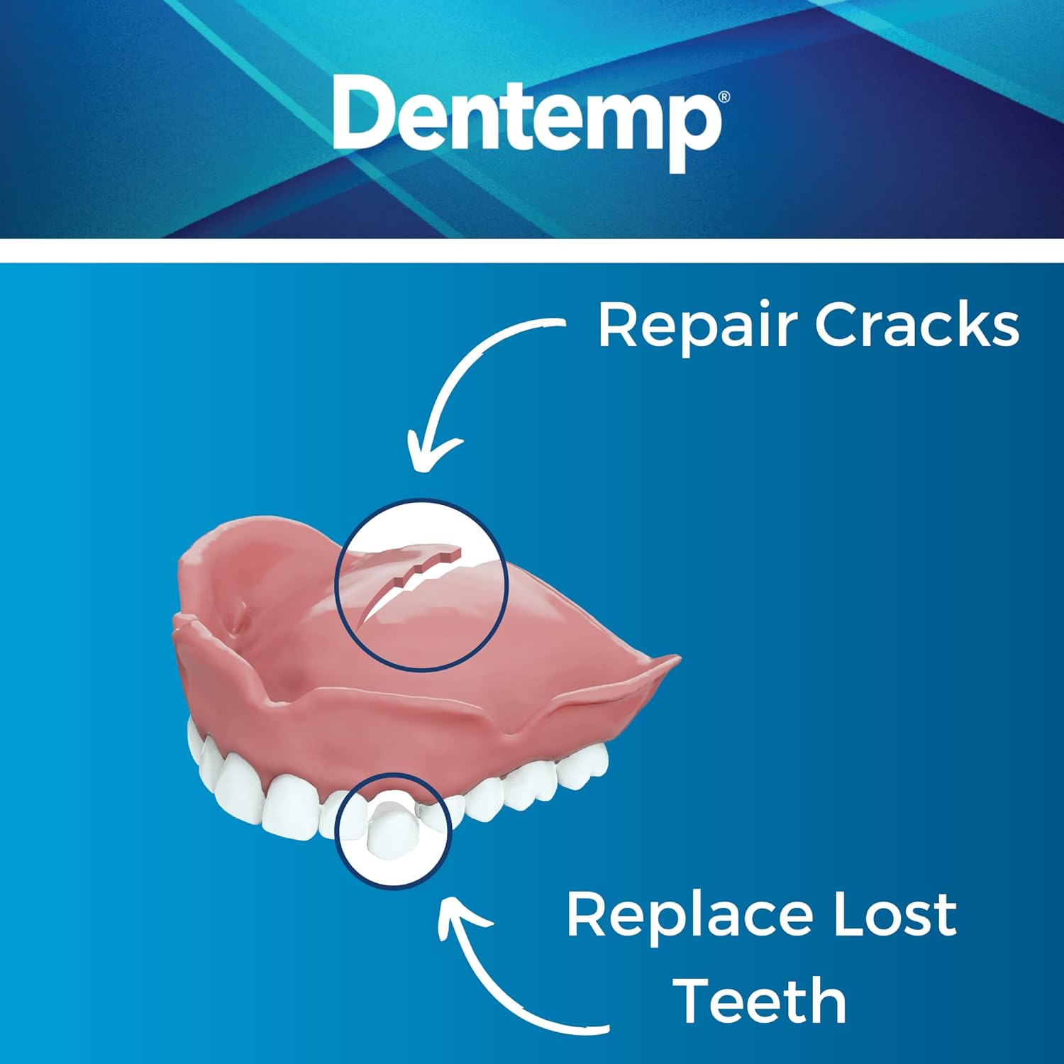 D.O.C. Repair-It Advanced Formula Denture Repair Kit 3 ea (P