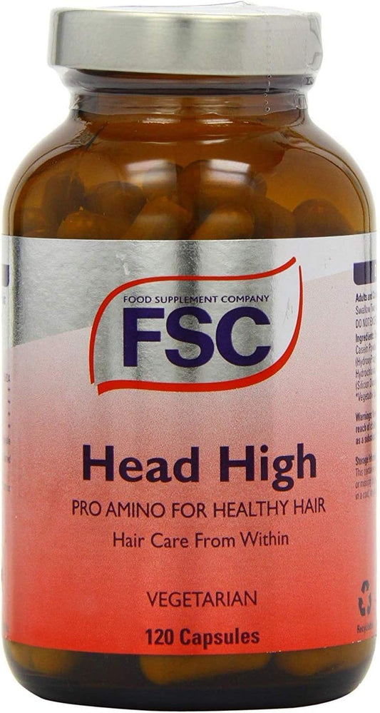 FSC FSC-150840 Head High Pro Amino - Pack of 120 Vegetarian Capsules

