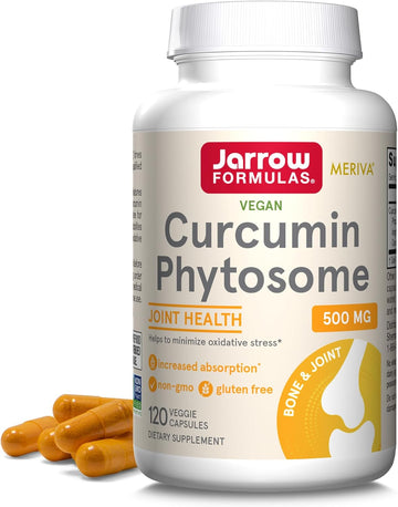 Jarrow Formulas Curcumin Phytosome 500 mg - 120 Veggie Capsules - Form