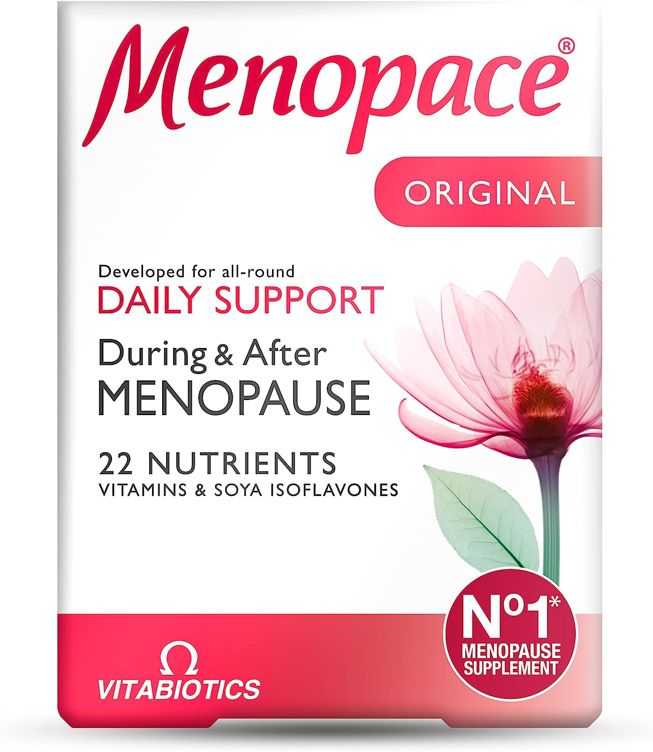 Vitabiotics Menopace Tab, 90 Count