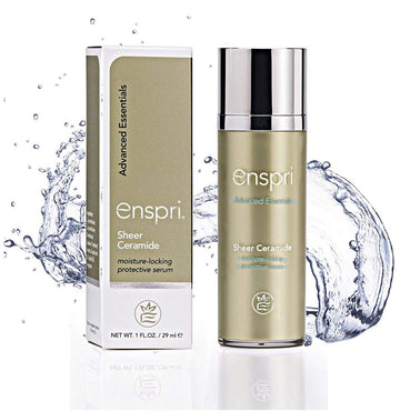 Enspri Sheer Ceramide Moisture-locking Protective Serum increased Elasticity, firmness, skin resurfacing, and reduced wrinkles