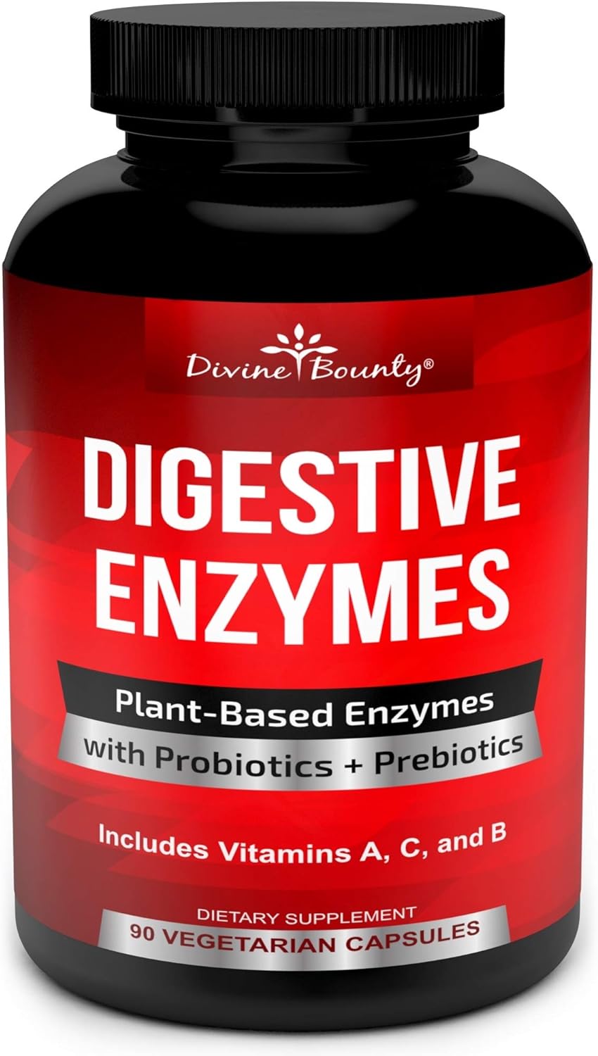 Digestive Enzymes With Probiotics & Prebiotics - Digestive Enzyme Supp0.01 Ounces