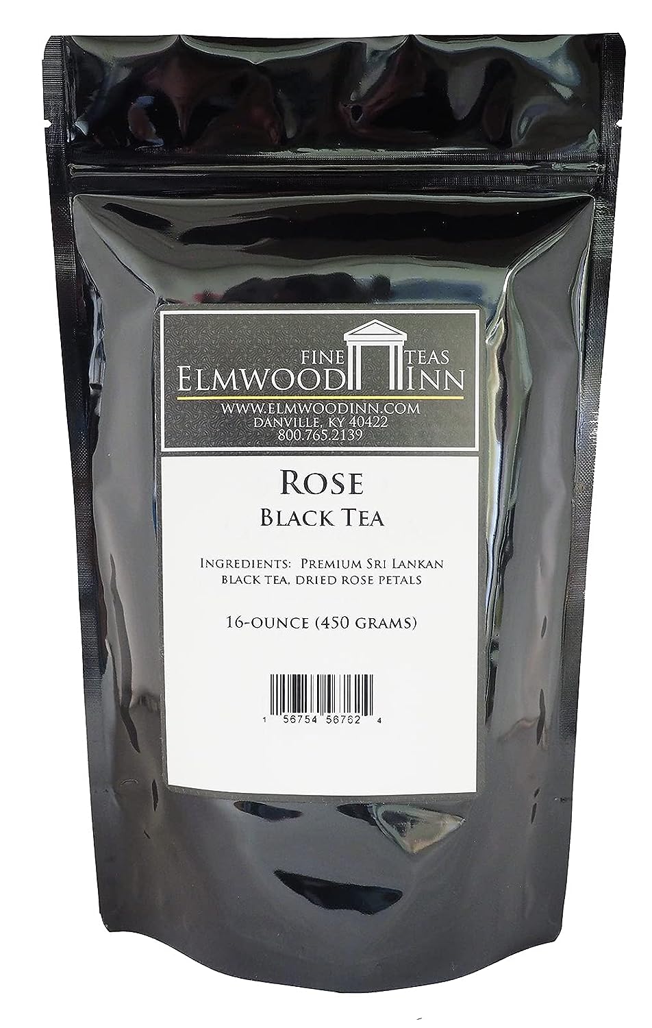 Elmwood Inn Fine Teas, Rose Black Tea Pouch