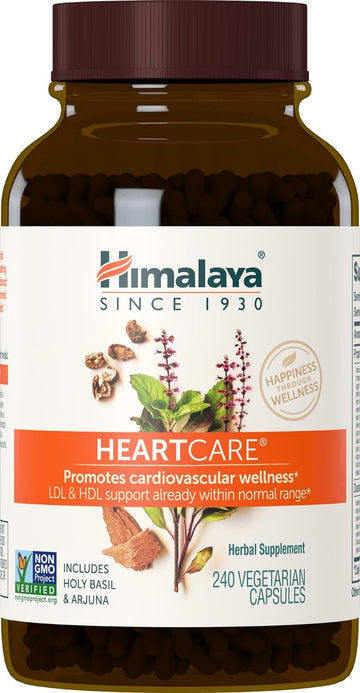 Himalaya HeartCare, Cholesterol and Blood Pressure Supplements for Car