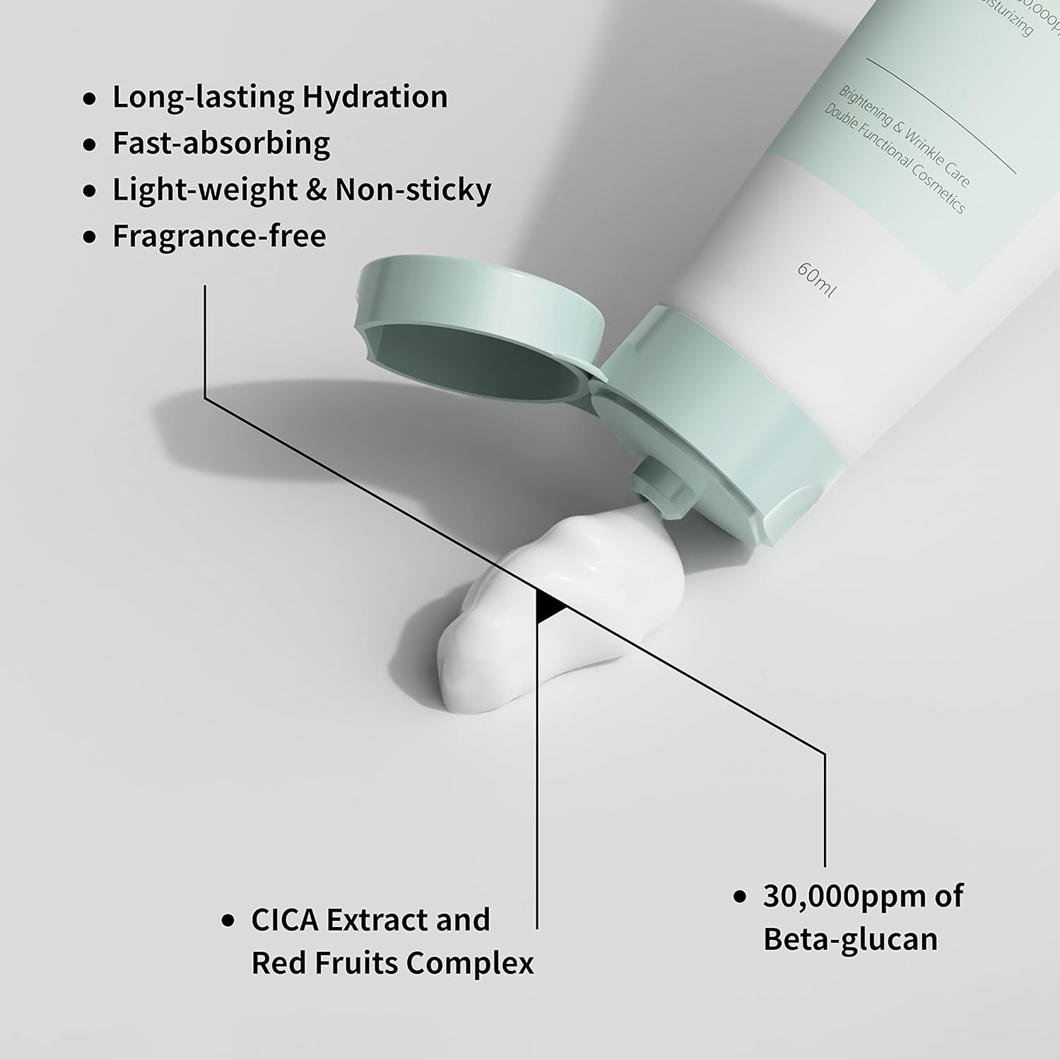 Esupli.com IUNIK Beta-Glucan Edition Skincare Set (Cream 2.02 fl.oz. & 