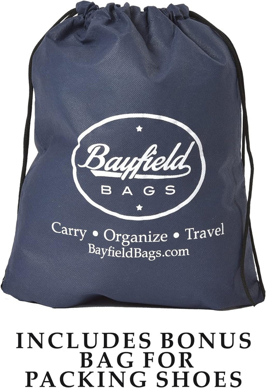 Bayfield Bags Shaving Kit Bag For Men, Mens Dobb Kit Travel Case Organizer Bag Hygeine Kit Shower Bag